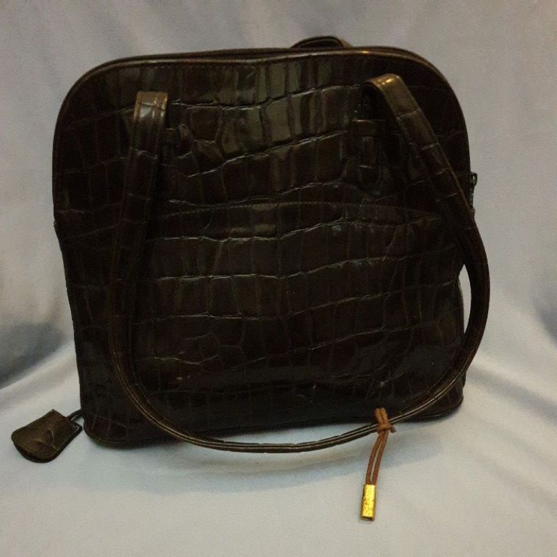 TAS KULIT MARKS &amp; SPENCER PRELOVED ORI