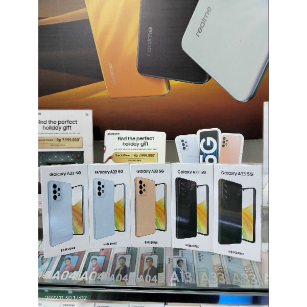 Samsung Galaxy A33 5G 8/128GB (Exynos 1280, Amoled 6.4" FHD+,  48MP Quad Camera, NFC)