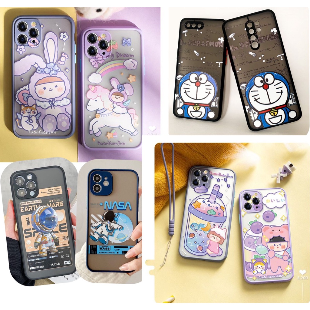 FM Casing HP for Oppo A15 A15s A16 A1K A31 A33 A37 NEO 9 A3S A5 A9 2020 A52 A54 A5S A74 RENO 4 4F 5 5F 6 5G