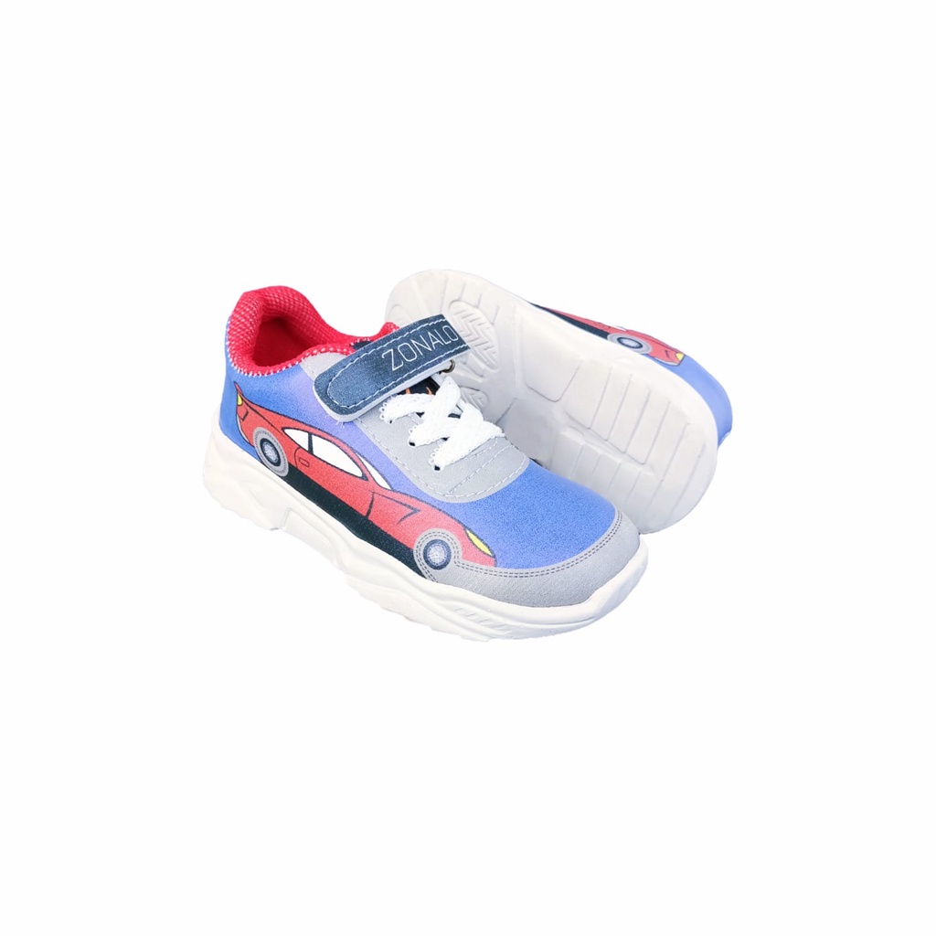 Zonalo Kids Wear ZK0023 - Sepatu Sneakers Anak Laki - Laki Casual