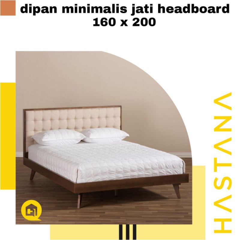 dipan tempat tidur minimalis jati modern , dipan minimalis modern , dipan kayu scandinavian