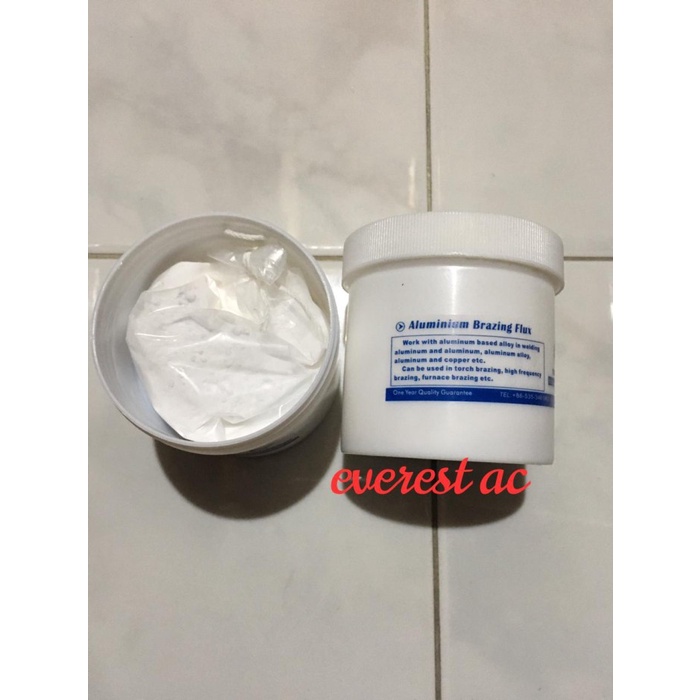 Obat Las Alumunium Flux Serbuk Aluminium Brazing Flux Kawat Bubuk