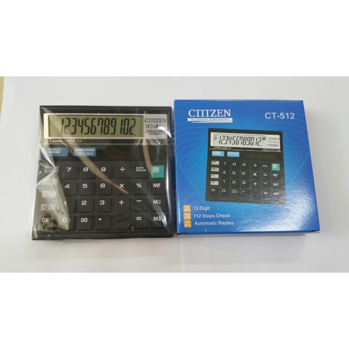 

SALE KALKULATOR / CALCULATOR CITIZEN CT 512