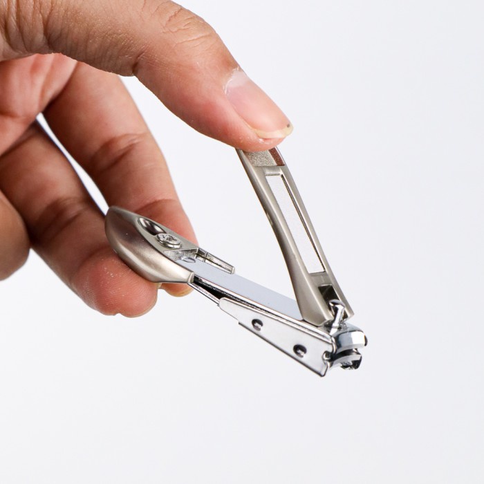 Gunting Kuku Bahan Stainless Steel Anti Splash Nail Clipper