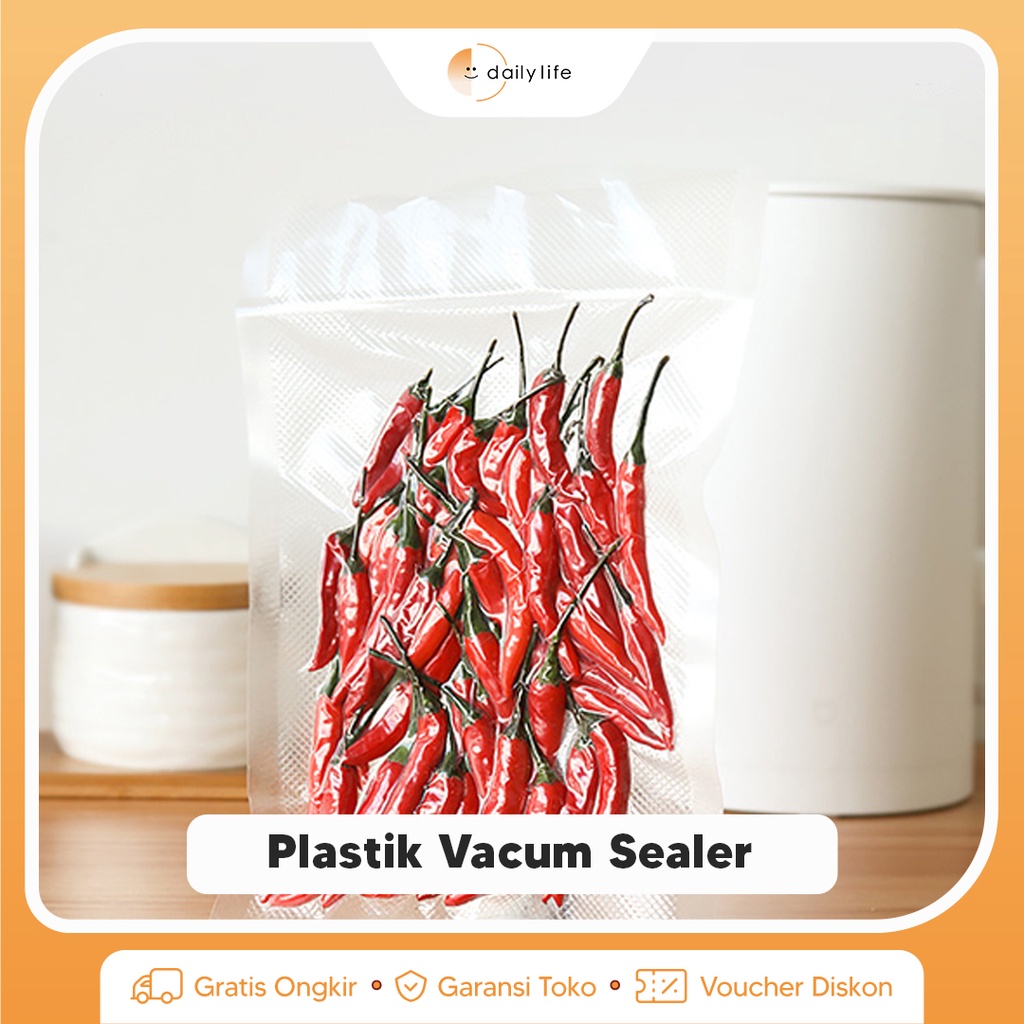 Plastik Sealer Plastik Isi 100Pcs Kemasan Plastik Makanan -PSEA- Dailylife.id