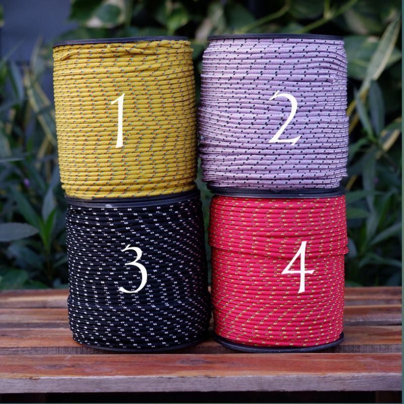 Tali prusik 4mm Isi/ panjang 1 Meter