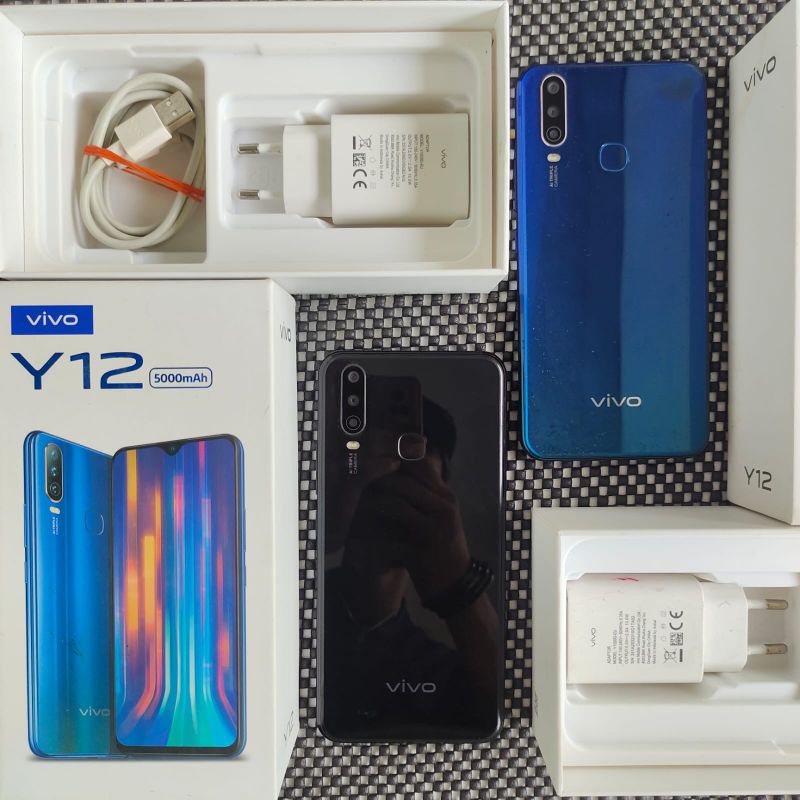 Vivo Y12 3/32 Second Fullset Ori