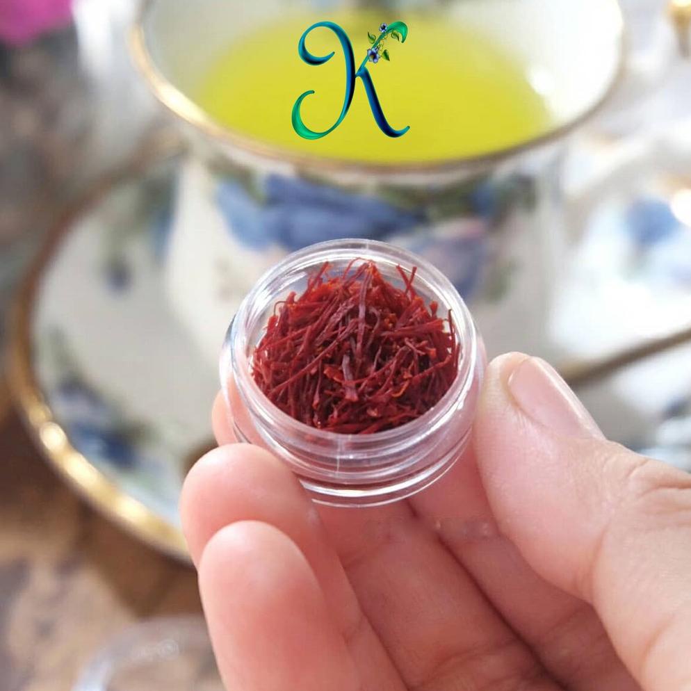 

[BAYAR DITEMPAT] Saffron/ Safron Super Negin 1 gram kualitas Grade A++ 100% Original