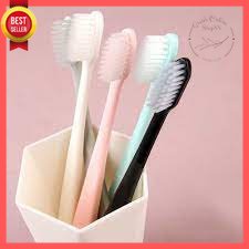 GOS -I102- 1Pcs Sikat Gigi Dewasa - Toothbrush Double Care - Sikat Gigi Lembut