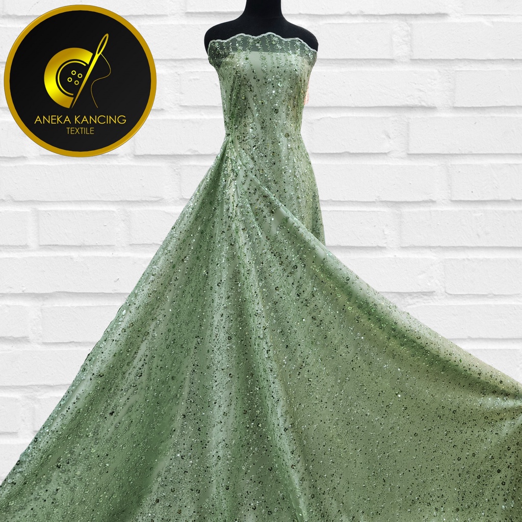 Tile Payet SEQUIN FULL PAYET sugar candy brokat kebaya