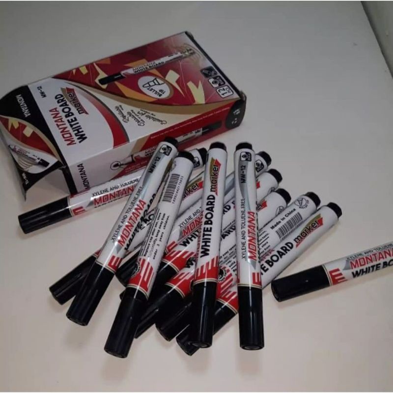 

SPIDOL MURAH RETAIL 1 PCS / Whiteboard Marker / Spidol Papan Putih Montana MW-12