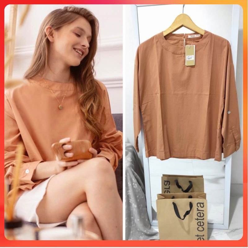 ET CETERA BLOUSE ATASAN LENGAN PANJANG ORIGINAL SALE