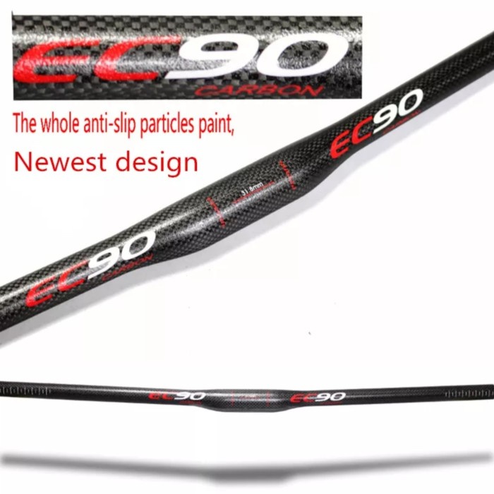 Stang Handlebar Ec90 Carbon Size 31.8Mm - Handlebar Carbon Sepeda Mtb Stang