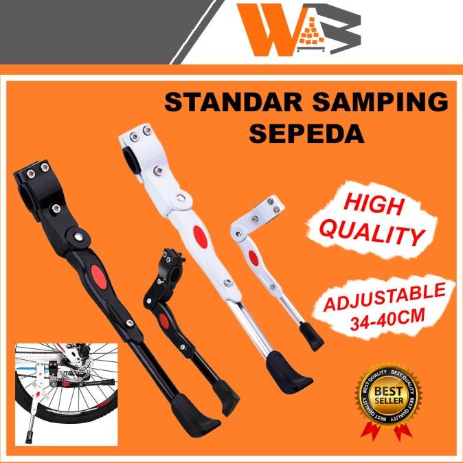 Diskon [COD] Standar Samping Sepeda Mtb Lipat Gunung Aksesoris Cagak Stand Sepeda