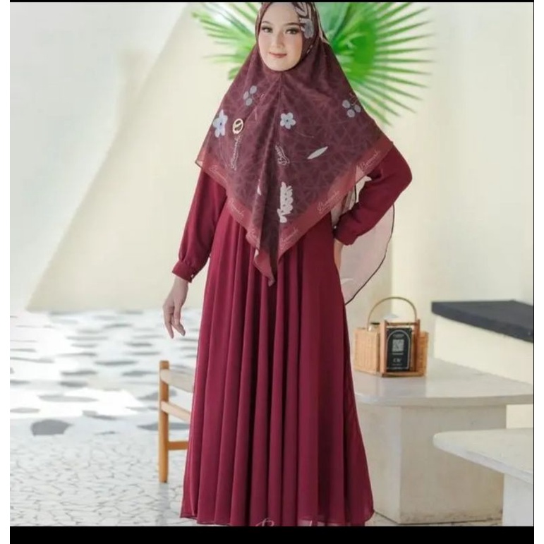 GAMIS SET SYARI MUSLIM | FULL CERUTY|ORI BERMERKS
