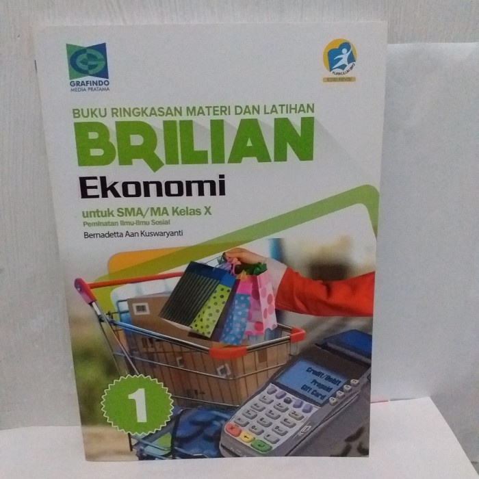 Buku BRILIAN Ekonomi kelas 10 SMA K13 Grafindo