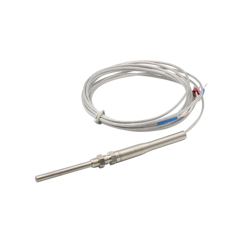 2 meter Thermocouple Probe Tipe K Thermocouple Sensor Temperatur 0-400 ℃