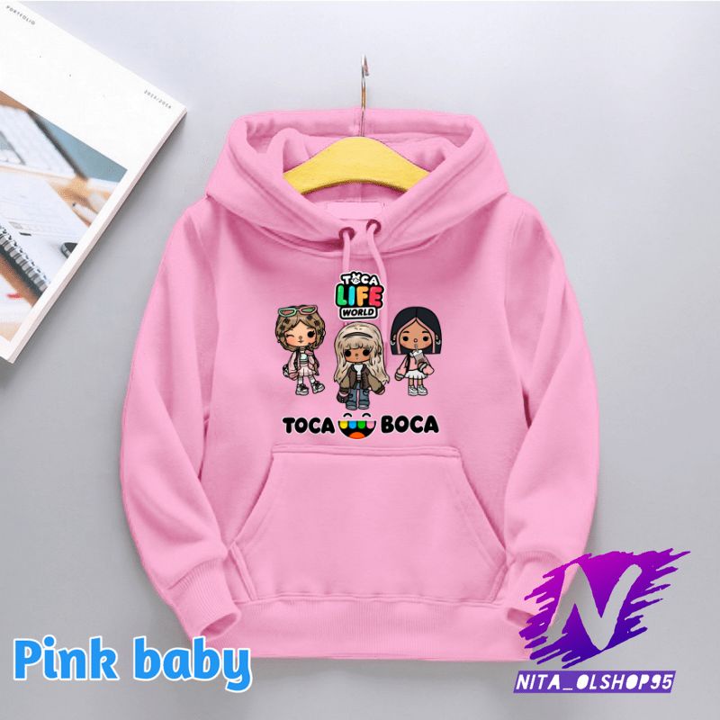 sweater hoodie anak toca boca toca life world