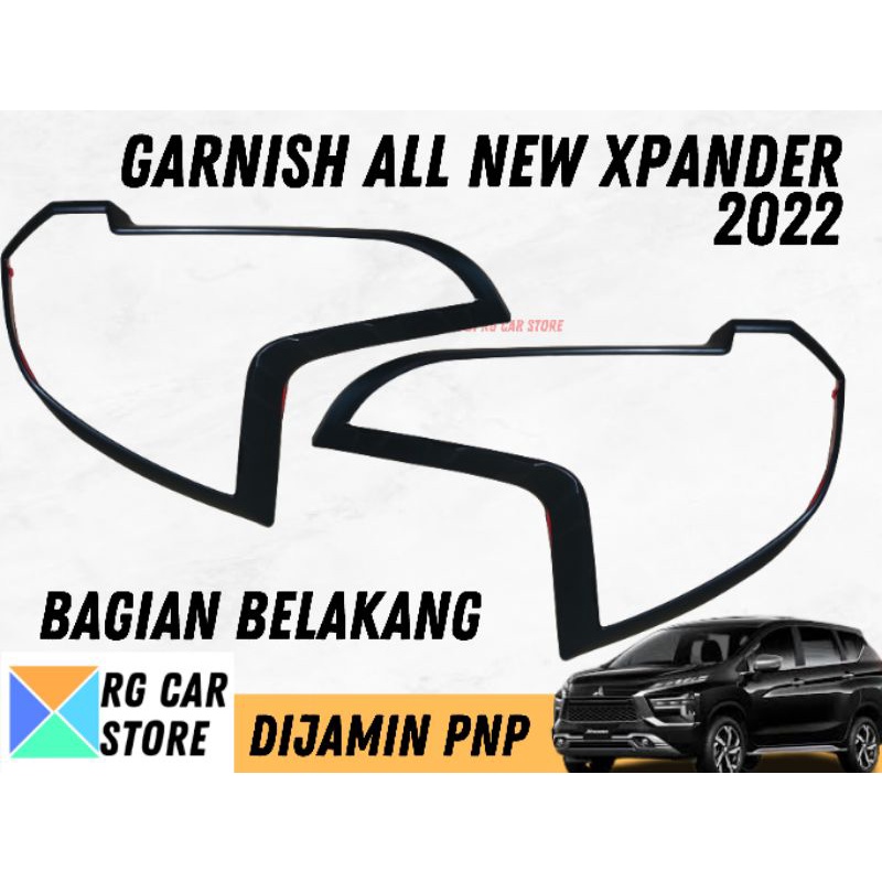 GARNISH XPANDER 2022-2023 BLACK DOFF DIJAMIN PNP BERKUALITAS