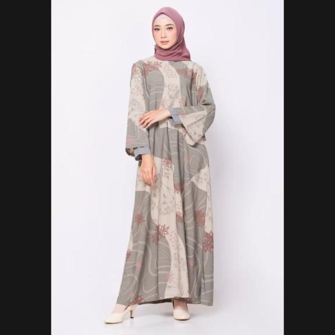 Zaskia Mecca Luny CREAM Gamis Jelita Indonesia Edisi Maluku XL L