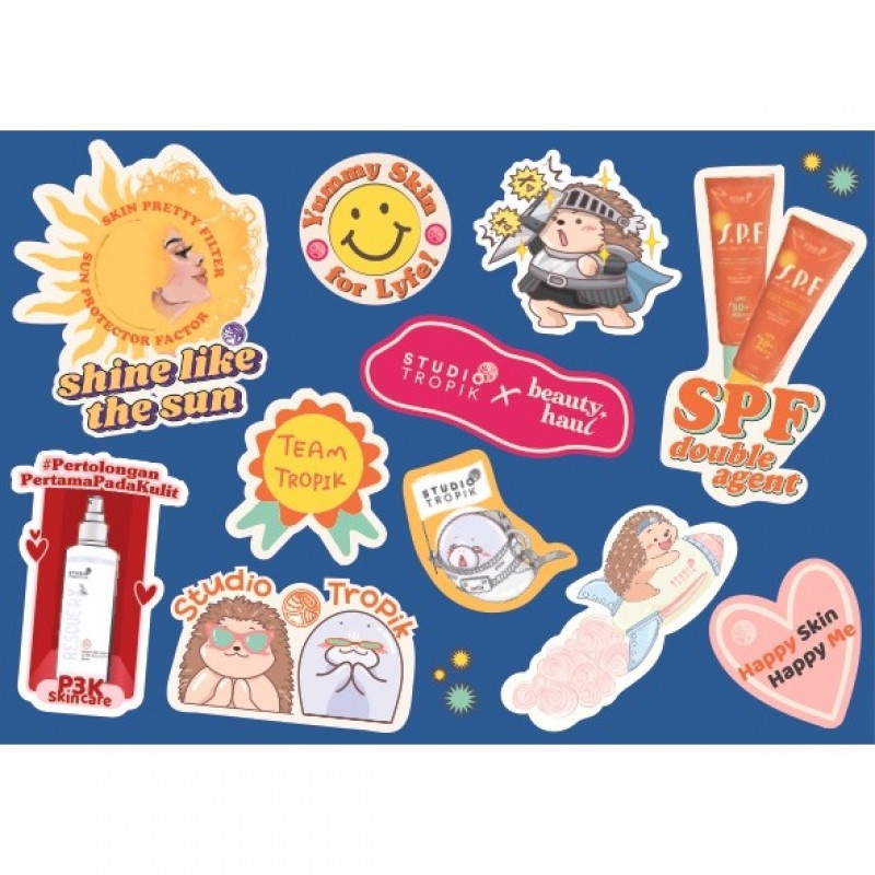 

STUDIO TROPIK GWP Studio Tropik x BeautyHaul Sticker