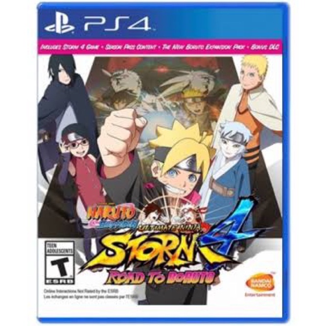 Naruto Shippuden Ultimate Ninja Storm 4 : Naruto Road to Boruto Ps4 Ps5 Disc / Digital Games