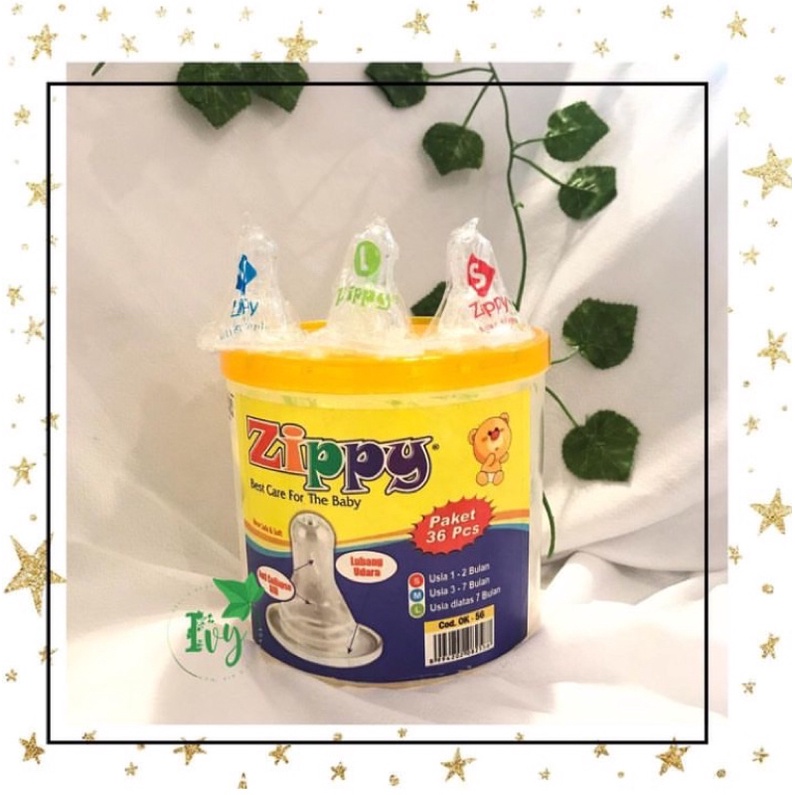 ZIPPY dot toples sil mix OK056