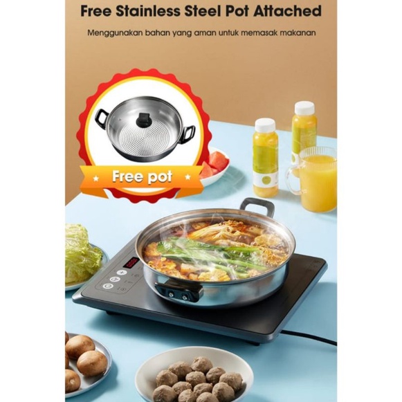 KOMPOR LISTRIK INDUKSI SAMONO WS-03 1000 WATT / KOMPOR INDUKSI