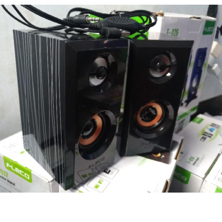 ㅸ SPEAKER MINI BASS SOUND SALON MINI BASS FLECO ORIGINAL SOUND SYSTEM UNTUK HP LAPTOP KOMPUTER COD G