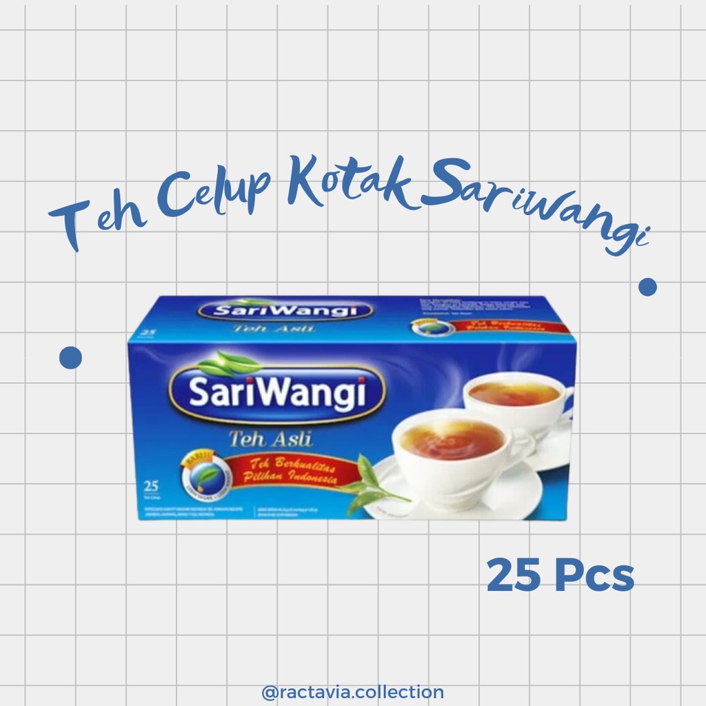 

TEH CELUP KOTAK SARIWANGI 25 PCS