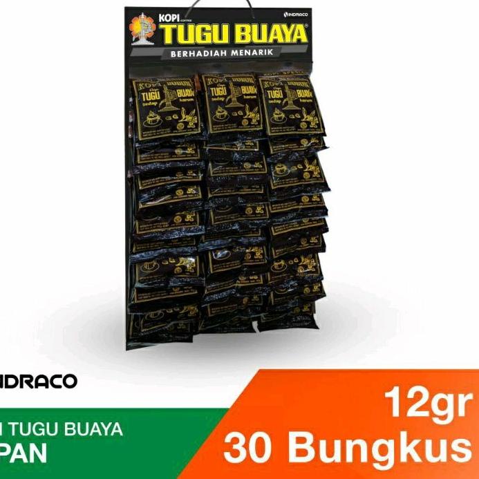 

[J-I8I] ㊚] Kopi Tugu Buaya Renteng 12gram Isi 30pcs-langsung kirim