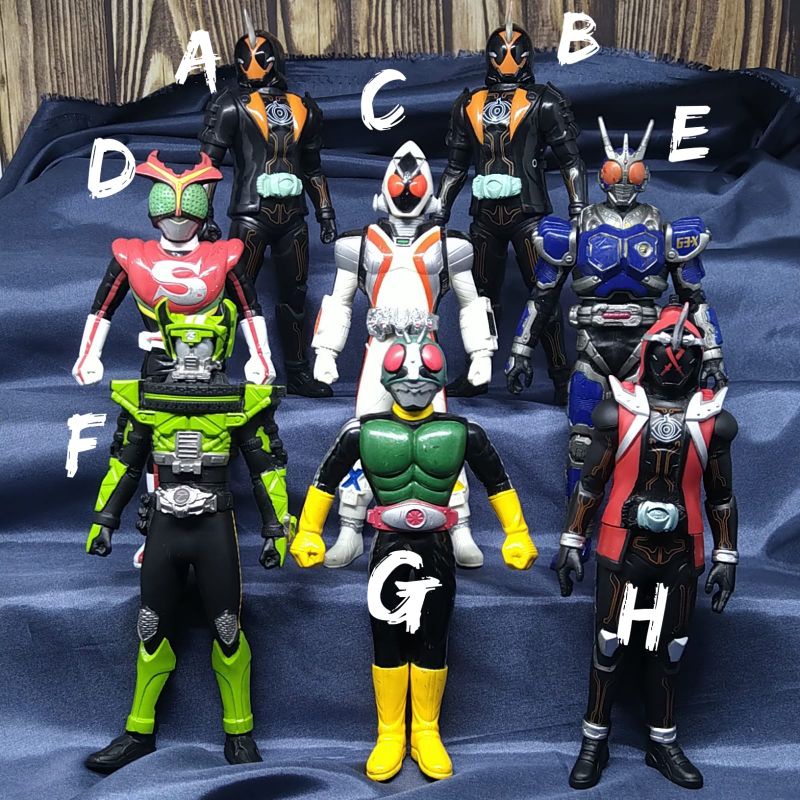 Rhs figure Kamen Rider Ghost Fourze G3x drive strongers harga Satuan