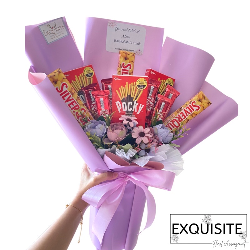 

Buket Snack Choco Bouquet Premium 1