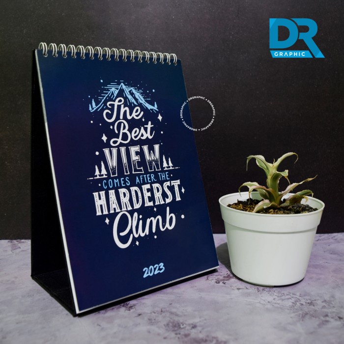 

HEMAT Kalender Goals 2023 Kalender Meja Desk Calendar Duduk Quotes DrGraph Code 5189