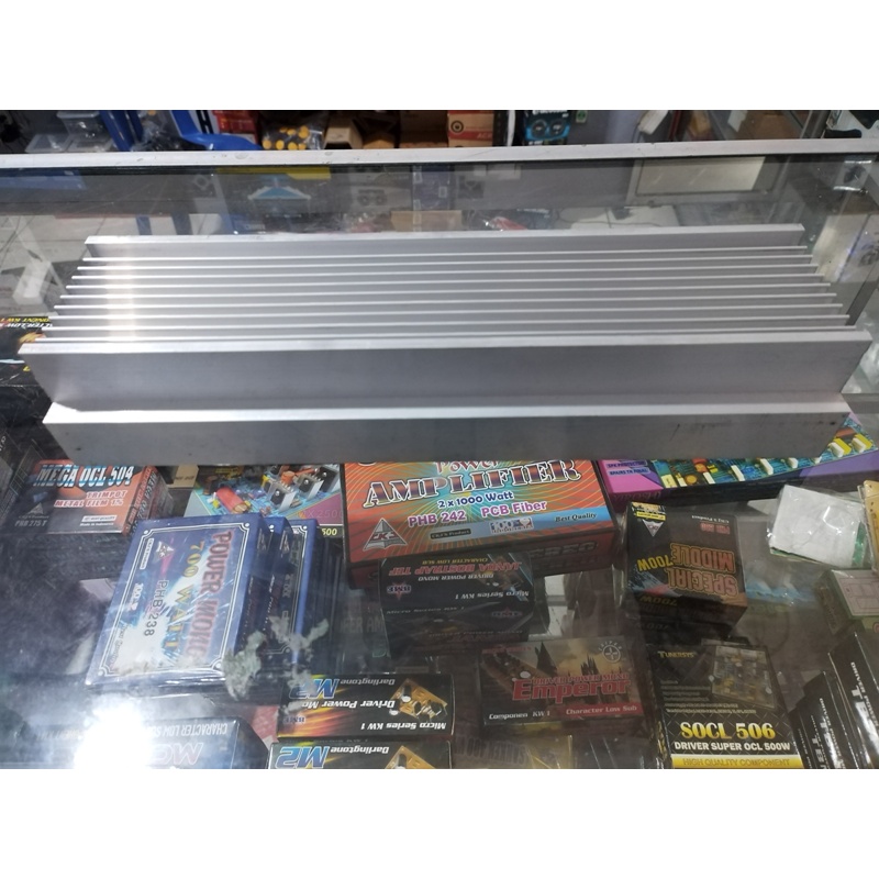 HEATSINK BALOK 37.5CM SUPER TEBAL 3U, DINGIN builup