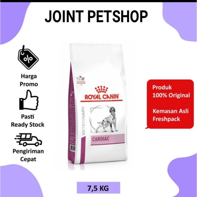 EXPEDISI Royal Canin Cardiac Dog Kemasan 7,5KG