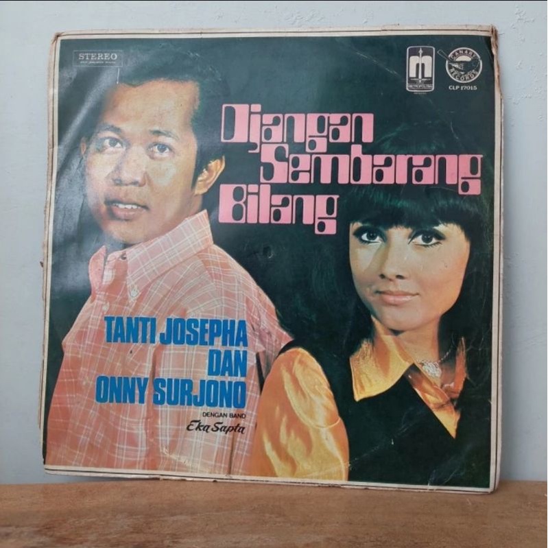 Vinyl Piringan Hitam 12 inch Tanti Josepha Djangan Sembarang Bilang