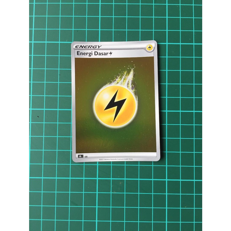 Energi Dasar Listrik Kartu Pokemon TCG Indonesia