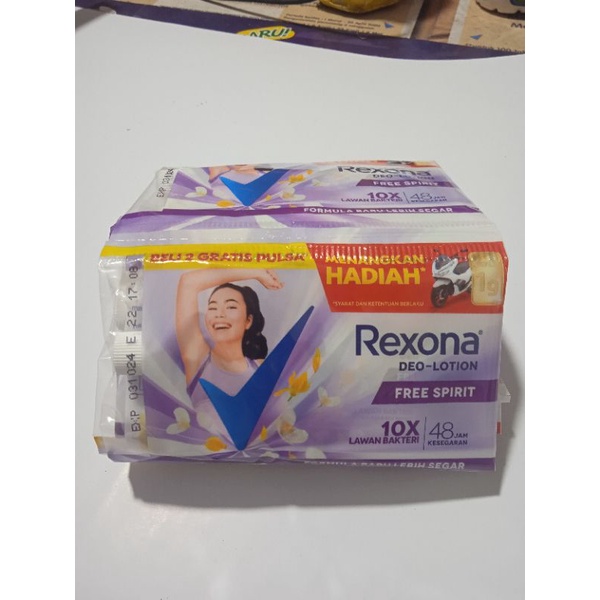 REXONA DEODORANT WOMEN ( UNGU CEWEK)