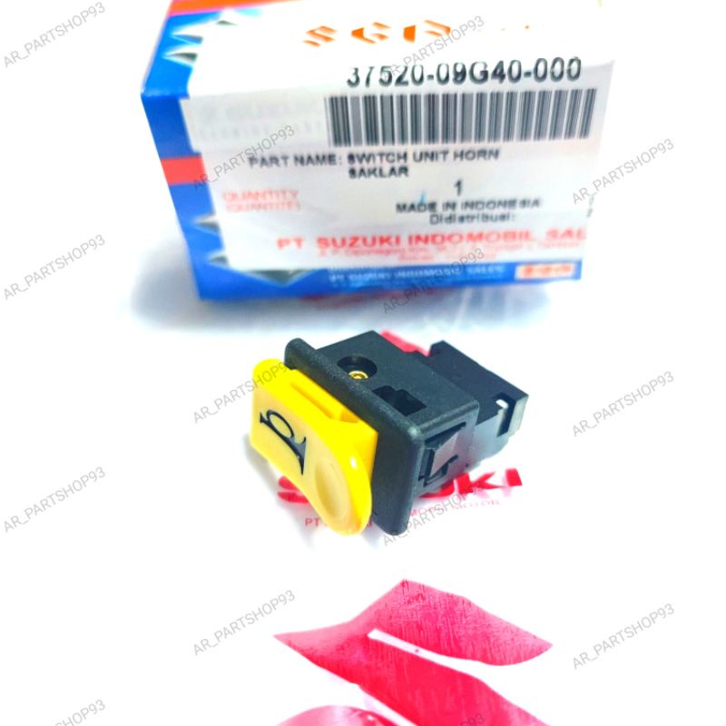 TOMBOL KLAKSON SMASH , SHOGUN 125 , SPIN , SUPRA X 125 , BEAT ORIGINAL NEW SGP