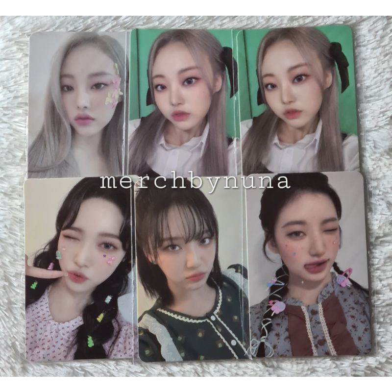 Photocard Tsuki, Sheon, Siyoon, Mon Sua, Haram Billlie Album The Collective Soul and Unconscious : C