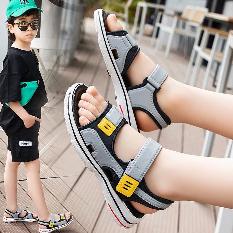 [A-K1K-✓] SH2186 Chubbygrosir NB Sepatu Sendal anak tali velcro unisex 1-7thn_amanah