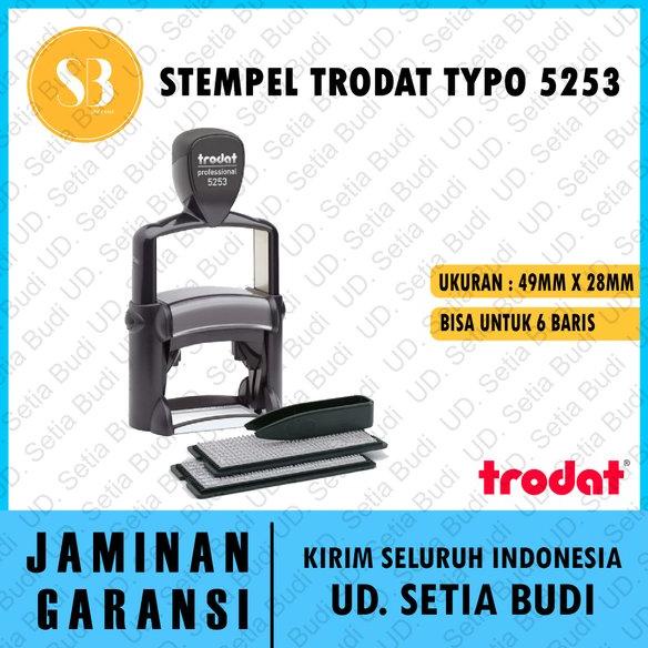 

Terlaris Stempel Trodat Typo 5253 Termurah