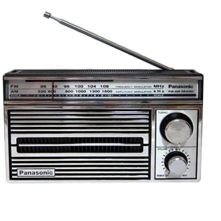 Best Product PANASONIC RF 5270 PORTABLE RADIO AM FM PORTABEL KECIL VINTAGE JADUL SPEAKER MURAH TEMBA