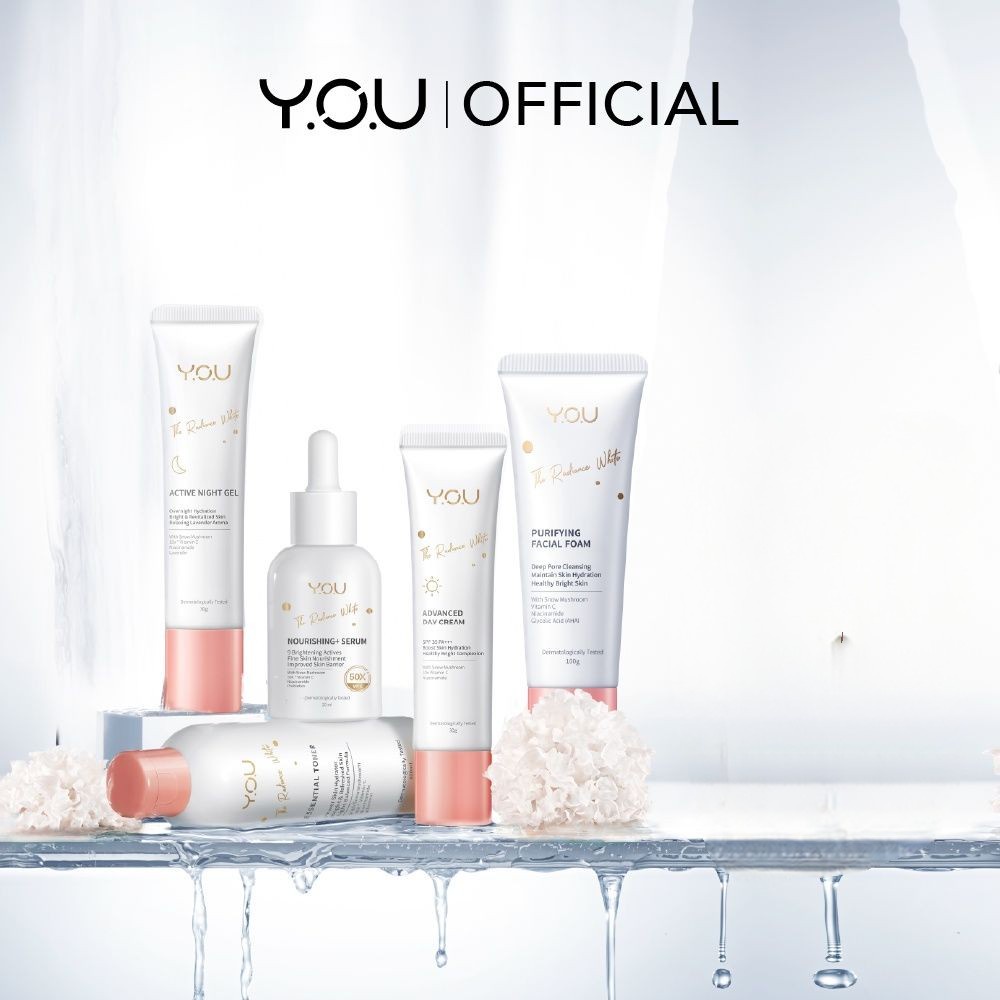 Paket Bundle Set YOU The Radiance White Complete - Paket Y.O.U The Radiance White