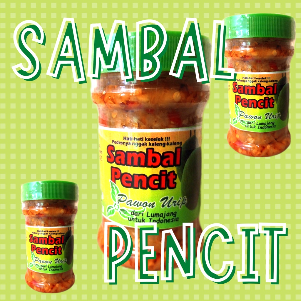 

SAMBAL PENCIT PAWON URIP / SAMBEL MANGGA MURAH AWET