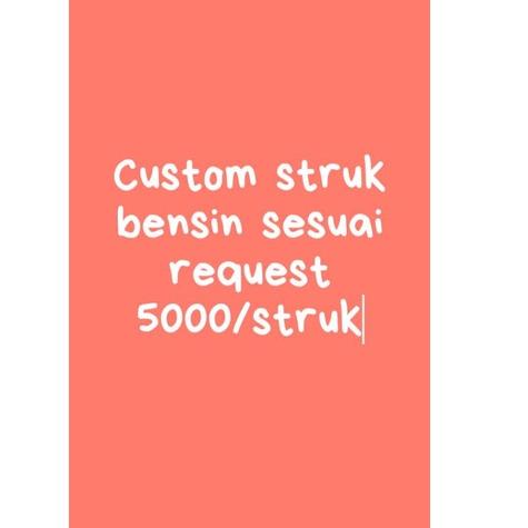 

[F-8E ✓] Cetak Struk Custom Sesuai Request-super keren