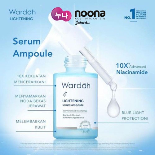 WARDAH LIGHTENING SERUM AMPOULE 30ML -NJ