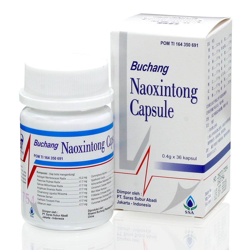 buchang naoxintong capsule obat stroke SSA