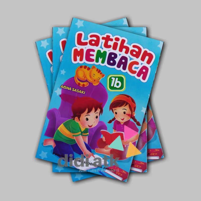 Buku Latihan Membaca 1B Untuk Anak TK & SD Kelas 1